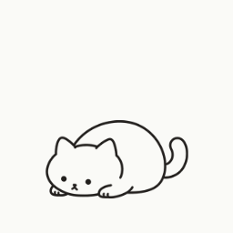 Rubbing its cheek animation