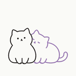 Resting its chin on a friend's shoulder animation