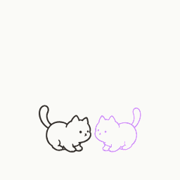 Jumping together animation
