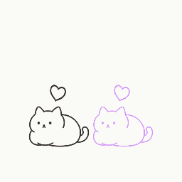 Chins up with hearts animation