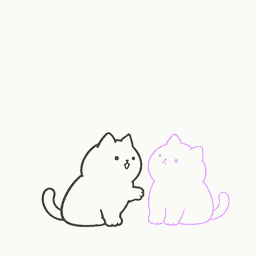 Chatting face to face animation
