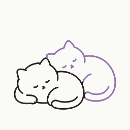 Sleeping together animation