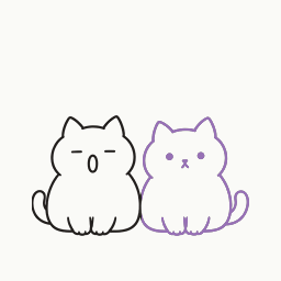 A contagious yawn animation