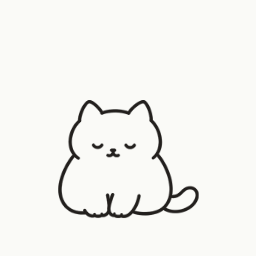 A very long cat animation