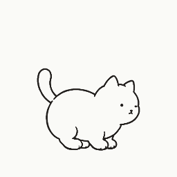A startled sideways hop animation